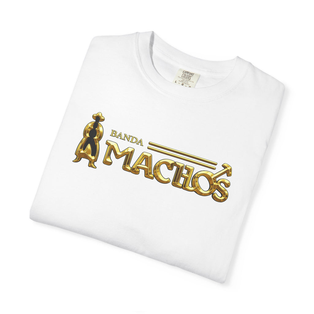 Playera Oficial Banda Machos - Logotipo Dorado